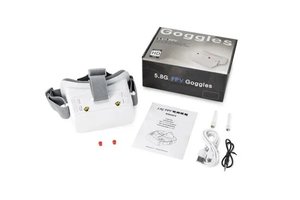 Gafas FPV Micro DVR de 3 Pulgadas, 5.8G 40CH, Enfoque Ajustable, Batería Integrada de 1200mAh, Búsqueda Automática para FPV UAV RC Avión - Product Image 5