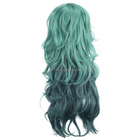 Perruque de cosplay Tokyo Ghoul Ghost Tokyo Takayama Izumi, Perruque de cosplay hibou à un œil, couleur dégradée, cheveux artificiels