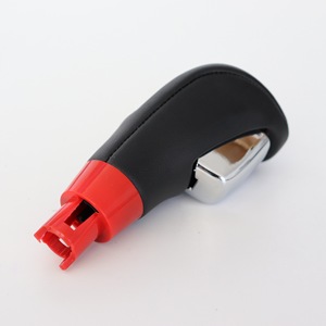 Ford Car Gear <b>Knob</b> Leather Chrome Plated All Black Ergonomic <b>Shift</b> <b>Knob</b> For Ford Vehicles - Product Image 5