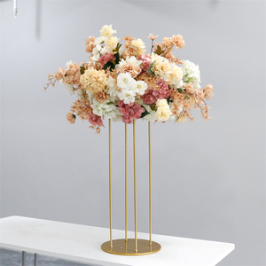 LFB2259-1 3D café fleur rangée arc automne naturel <span class=keywords><strong>pampa</strong></span> <span class=keywords><strong>Rose</strong></span> fleur boule pour mariage fête événement décor - Product Image 5