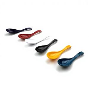 Cucharas de Sopa de Plástico Ecológicas de 6 Colores, Personalizadas o para Venta al por Menor, Producto Desechable y Sostenible - Product Image 5
