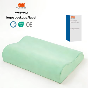 Almohada Ergonómica de Espuma Viscoelástica de Doble Zona de Alta Calidad YUE RISE con Soporte para el Cuello que Mejora la Postura al Dormir, Ideal para Dormir de Lado - Product Image 1