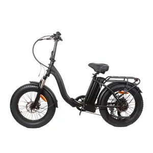 20 इंच * 4.0 वसा टायर बिजली पर्वत बाइक biciclete electrice उच्च शक्ति elektro बाइक 500w उच्च गति तह ebike