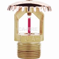 K11.2 Sprinkler anti-incendie standard à réponse rapide, ampoule en verre de 3 mm, type suspendu vertical pour la sécurité incendie des bâtiments