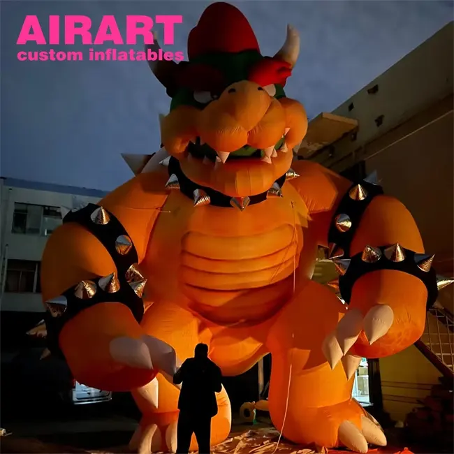 Newly designed giant inflatable monsters, cartoon mascot monster animals for movies