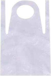 Tablier jetable en PEHD imperméable et résistant à l'huile pour adultes et personnes âgées, transparent, allongé, sans manches, pour peinture, nettoyage, barbecue - Product Image 5