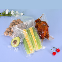 Sacs alimentaires en plastique laminés imprimés sur mesure, sacs d'emballage, sacs de rangement transparents, sacs sous vide pour aliments
