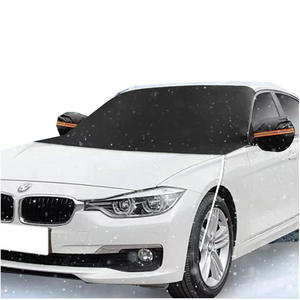 Parasol de coche/190 T cubierta de nieve, revestimiento de poliéster PU para exteriores, antifugas de agua, protector solar y aislamiento - Product Image 1