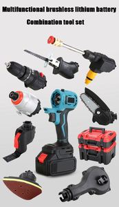 <span class=keywords><strong>ชุด</strong></span>เครื่องมือไฟฟ้าไร้<span class=keywords><strong>สาย</strong></span>ลิเธียมอเนกประสงค์ 21V คุณภาพสูงรุ่นใหม่ ขายตรงจากโรงงาน 14-in-1 - Product Image 2