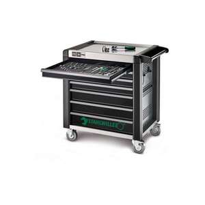 STAHLWILLE-Chariot porte-outils 81200169 avec 7 tiroirs, anthracite - EAN 4018754334490 ROLLING WORKSHOPS ROLLER CABINETS - Product Image 2