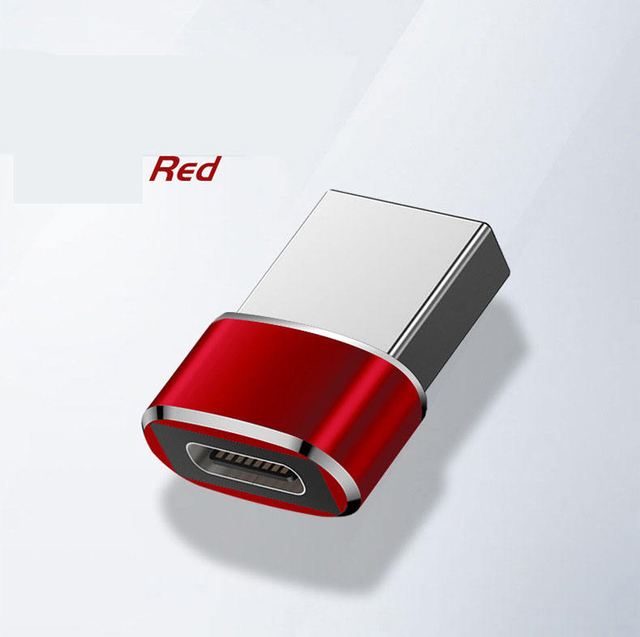 Wholesale ABS Aluminum Mini Type-C to USB Adapter 2.0 Otg Cell Phone Data Cable Charging Converter for Pd Fast Charger