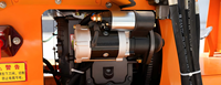 Mini-chargeuse sur pneus BCZX 1.2CB avec godet, moteur diesel, conception compacte pour la manutention de matériaux et la construction, fabriquée au Sichuan, garantie 3 ans