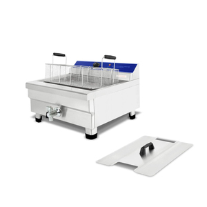 Freidora eléctrica Tornato de gran capacidad para rosquillas, máquina comercial para freír patatas/Donut/embudo - Product Image 1