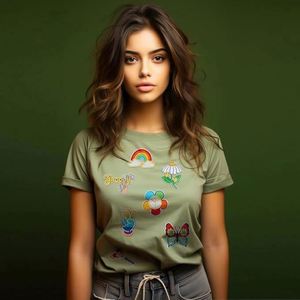 Patchs brodés aux couleurs vives pour la couture/la thermocollation, appliques pour vêtements, robes, chapeaux, jeans, accessoires de bricolage - Product Image 4