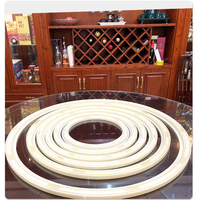 Hot Sale schwere runde Esstisch Hardware ABS Kunststoff rotierende Drehscheibe Dreh platte Lazy Susan Organizer