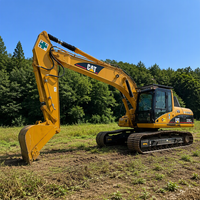 Excavatrice sur chenilles hydraulique Caterpillar CAT 320C d'occasion, machine lourde de 20 tonnes, CAT 320CL pour la construction et l'exploitation minière
