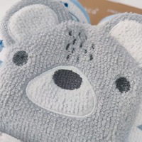 Children's 7-Piece Microfiber Soft Quick-Dry Baby Hooded Towel Set-Bath Towel Cape Swaddle Blanket Hand Towel Face Cloth Bedroom