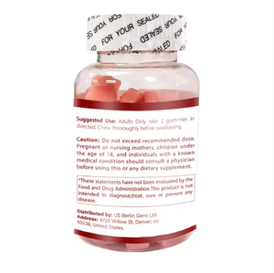 Complément alimentaire beauté OEM éclaircissant blanchissant végétalien sans gluten bonbons gélifiés collagène L-glutathion vitamine folate pour adultes - Product Image 3