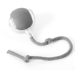 Yüksek kalite 360 ° akıllı otomatik interaktif köpek kedi oyuncak USB şarj haddeleme topu küçük boyutu yapılmış plastik silikon kutu geliyor - Product Image 6