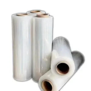 factory price filme stretch jumbo roll lldpe raw material pallet logistics packaging stretch film