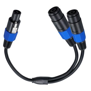 Cavo Audio per Altoparlanti Personalizzato 1P 1 Maschio 2 Femmine 8mm Quadrato in Rame, Cavo di Connessione per Altoparlanti da 0.6mm² con Grado di Protezione IP65 - Product Image 4