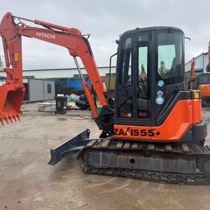 Hot Sell Mini Machine Used 5ton Hitachi Zx55 <b>Second</b> <b>Hand</b> Excavator in Low Working Hours in Good Condition in Stock - Product Image 5
