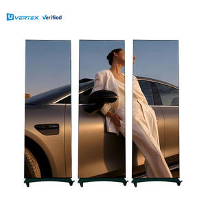 Affiche publicitaire Affichage à LED Intérieur P1.86 P2 P2.5 P3 Contrôle WiFi sans fil portable pour les annonces d'affichage - Product Image 1