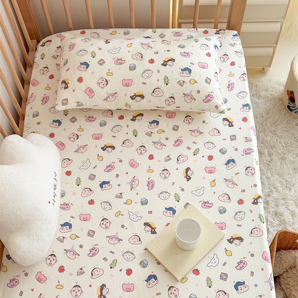 Lenzuolo per culla in garza a doppio strato