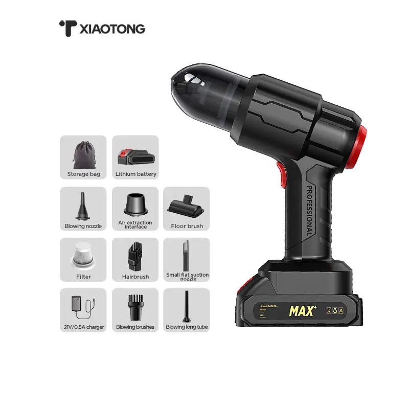 Lớn Giảm Giá Tay Máy Hút Bụi Xe ABS Cầm Tay Máy Hút Bụi Xe 18.5V Xe Và Nhà Máy Hút Bụi