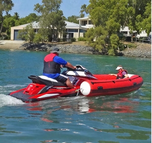 Bateau gonflable en promotion pour <span class=keywords><strong>jet</strong></span> <span class=keywords><strong>ski</strong></span>, bateau pneumatique semi-rigide, extension de moto aquatique gonflable Jooloog - Product Image 3