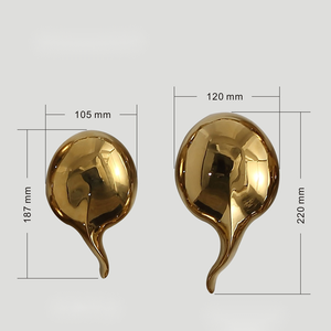 Keramische Zeitgenössische Luxus-Wandkunst für Wohnzimmer-Inneneinrichtung Wasserfeste Wanddekoration mit Jubiläums-Heimdekoration - Product Image 4