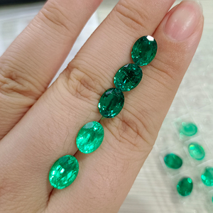 พลอยสังเคราะห์ทรงรีจากห้องปฏิบัติการ ยี่ห้อ Starsgem รุ่น Hydrothermal Emerald คุณภาพระดับแซมเบียและโคลอมเบีย - Product Image 4