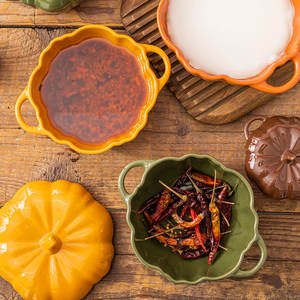 Vaso di olio di strutto da cucina condimento in ceramica contenitore contenitore contenitore con coperchio - Product Image 2