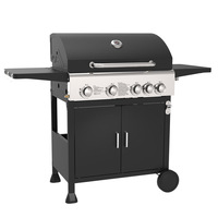 Support de barbecue à retournement automatique en acier inoxydable support de brochettes de mouton domestique commercial batterie externe enfichable rotation électrique