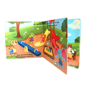 China Cheap Wholesale Cardboard <strong>Children</strong> <strong>Book</strong> Printing Baby Board <strong>Book</strong> - Product Image 4
