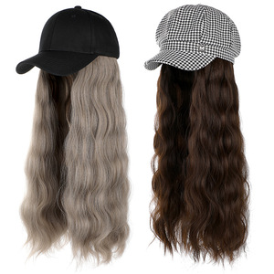 Parrucca Fujia di Alta Qualità, Regolabile e Staccabile, con Nastro Magico, Capelli Lunghi Ricci Ondulati, Resistenti al Calore <span class=keywords><strong>per</strong></span> Donne - Product Image 2