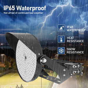 Luces LED para Estadios Dlc Etl, Iluminación Redonda para Exteriores, Cuerpo de Aluminio Ip66, Resistente al Agua, Luz Deportiva LED de 600W del Fabricante - Product Image 3