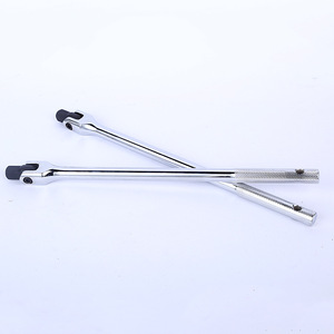 <b>Socket</b> Wrench 1/2 In Chrome Vanadium Steel Polished Chrome Plating Automotive Repair Tool <b>Extension</b> Bar Double Sided Rotating - Product Image 1