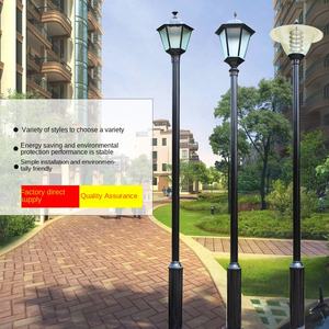 Lampe de jardin moderne d'extérieur, lampadaire de jardin, lampadaire de parc, lampe d'extérieur incurvée, étanche, lampe LED solaire pour pelouse, lampadaire de rue - Product Image 3