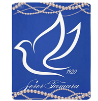Couverture en flanelle Sigma Gamma Rho, douce, avec lettres grecques, pour fraternité, sororité, canapé, lit, maison, bureau, cadeau de Noël, personnalisée, neuve