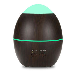 Diffuseur d'arômes à grain de bois 300 ml, humidificateur ultrasonique avec lumière LED, pour usage domestique - Product Image 3