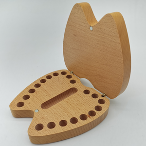 Boîte de dents en bois pour bébé, à bas <span class=keywords><strong>prix</strong></span>, garanti qualité faite à la main, cadeau pour enfant - Product Image 2