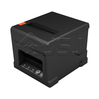 Mesin Pencetak Label Otomatis JSJ80 OEM 220mm/s, Printer Thermal USB 80mm untuk Struk dan Label, Tersedia