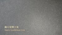 Plaque anti-collision Starry Sky Gentleman Grey.