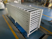 Ligne de production économique de convoyeur à rouleaux pour climatisation automobile, conception d'usine complète