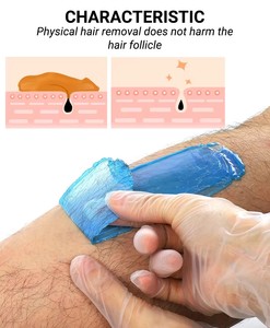 Cire dépilatoire dure en gros Lifestance pour l'épilation corporelle, cire à la résine chaude, bloc de cire dure sans bande pour épilation brésilienne - Product Image 4