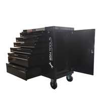 Juego de Gabinete de Herramientas de Alta Calidad con 6 Cajones, Juego de Llaves de Trinquete, Alicates, Kit de Herramientas Manuales para Reparación de Automóviles con Combinación para Podar