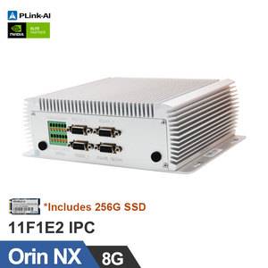 คอมพิวเตอร์อุตสาหกรรม Orin NX8G 117T แบบฝังตัว พร้อมพอร์ตอีเธอร์เน็ตคู่ AI Industrial PC Plink 11F1E2-ONX8G-256G คอมพิวเตอร์ฝังตัวแบบคู่ - Product Image 1