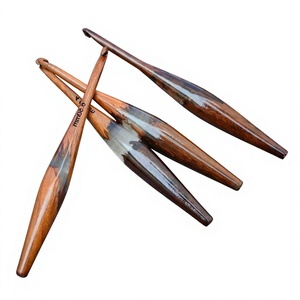 Handmade Wooden & Resin <b>Crochet</b> <b>Hook</b> <b>Set</b> for Crocheting and Hand Knitting - Product Image 6