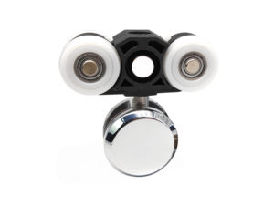 Vente directe en gros – Rouleau coulissant moderne en aluminium de <span class=keywords><strong>60</strong></span> kg pour portes de douche coulissantes en verre d'hôtel - Product Image 6